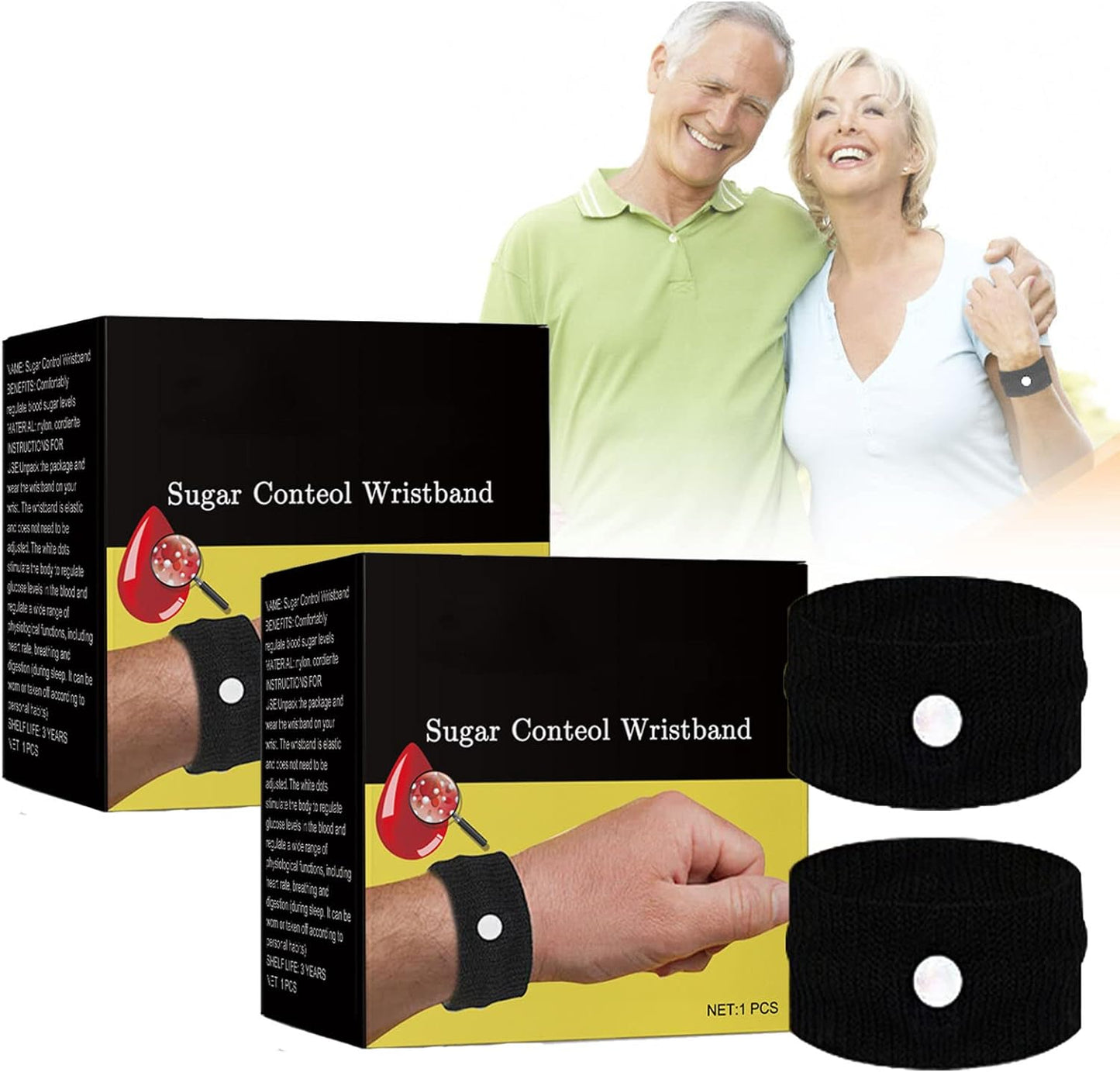 Sugar Sentry Wristband β Glucose Guard Pro (Buy 1 Get 1 Free | 30% OFF)
