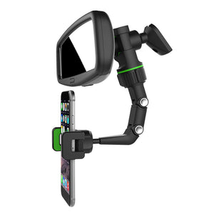 MULTIFUNCTIONAL REARVIEW MIRROR MOBILE PHONE HOLDER