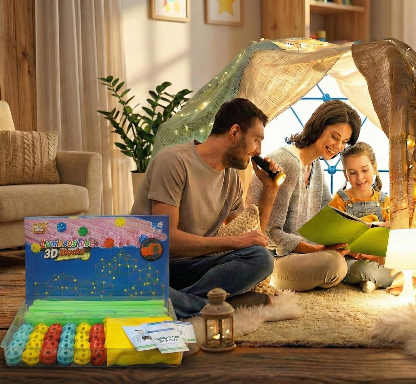 Funfort Build Kit - Dream Fort Explorer 80 PCS Kit