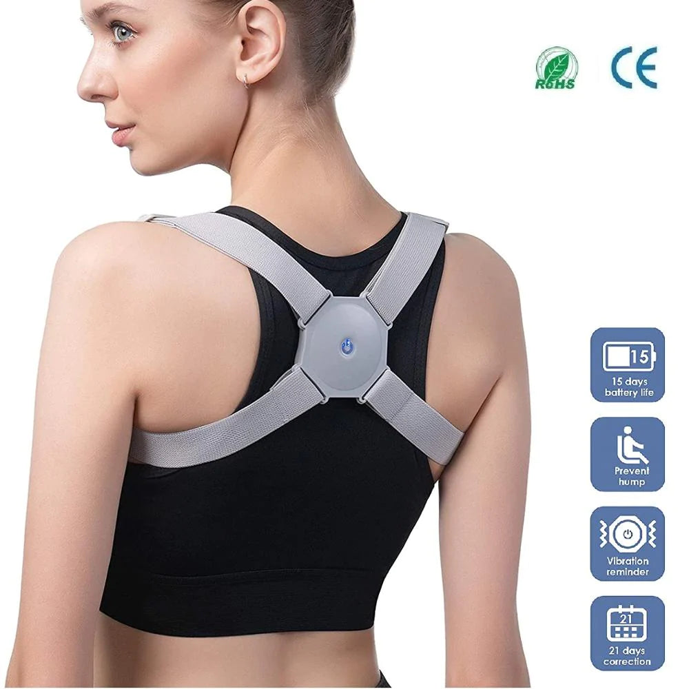 INTELLIGENT POSTURE CORRECTOR WITH SMART SENSOR – 100smile.pk